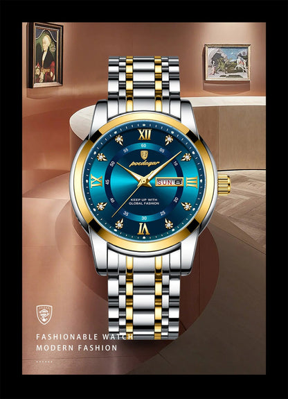 Waterproof Luminous Men's Watch WEM Support (www.WEM.support)