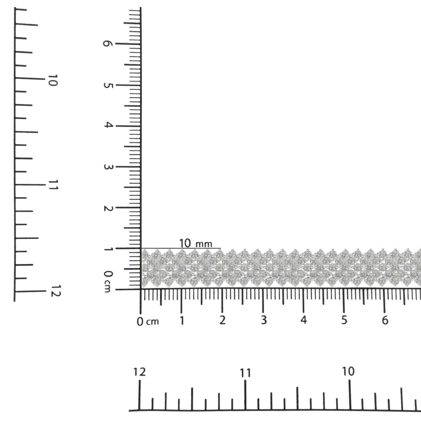 .925 Sterling Silver 3.0 cttw Diamond Multi-Row Tennis Bracelet (I-J Clarity, I3 Color) - Size 7" WEM Support (www.WEM.support)