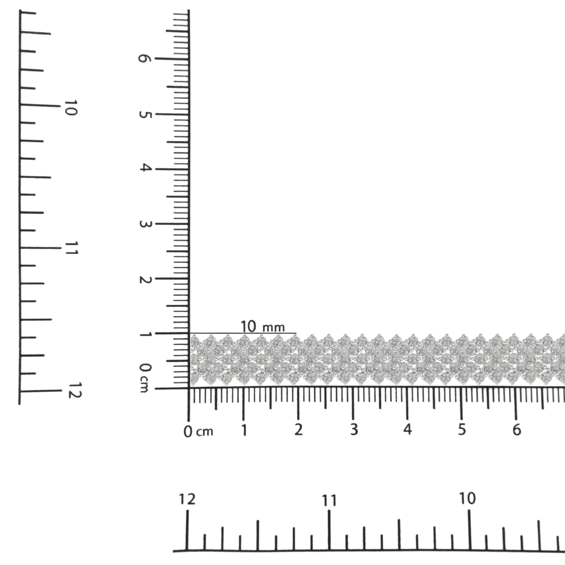 .925 Sterling Silver 3.0 cttw Diamond Multi-Row Tennis Bracelet (I-J Clarity, I3 Color) - Size 7" WEM Support (www.WEM.support)