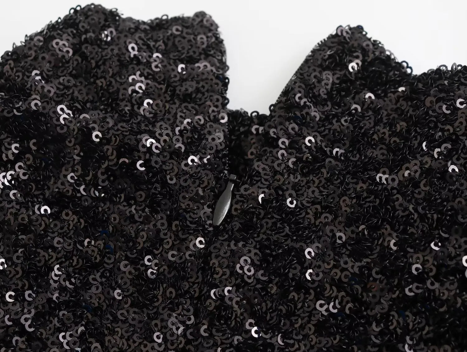 Winter Sleeveless Beaded Mini Dress WEM Support (www.WEM.support)