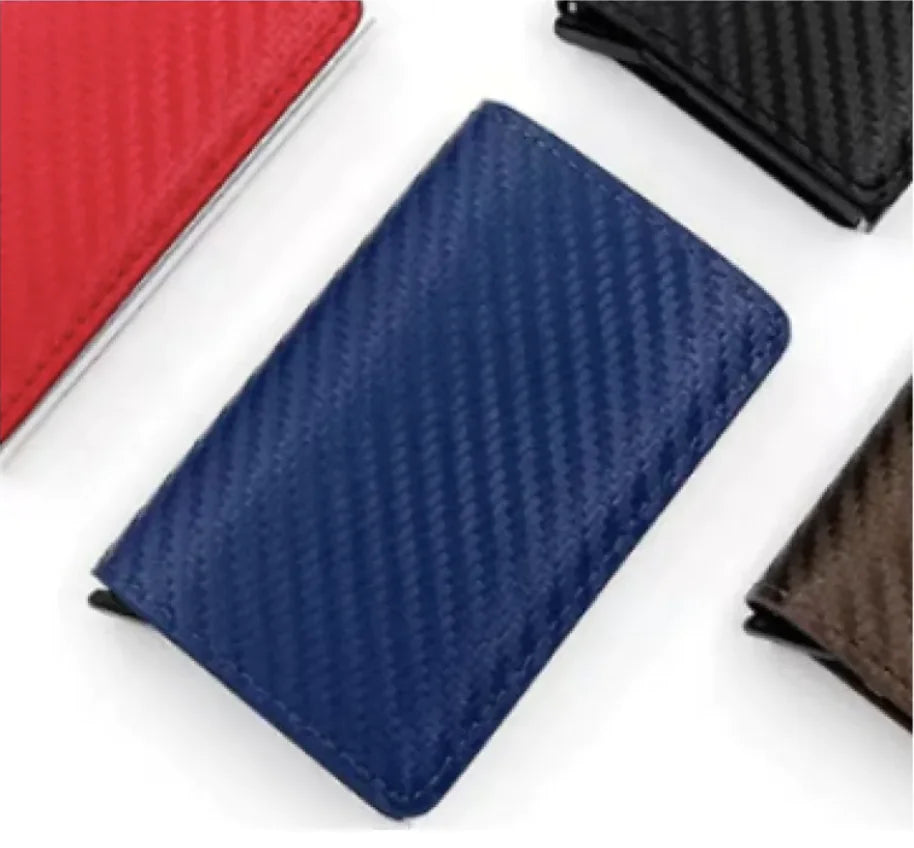Auto-Flex Aluminum Alloy Card Holder Wallet WEM Support (www.WEM.support)