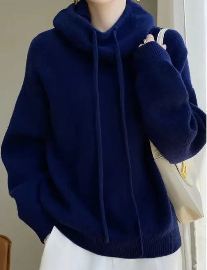 Hooded Knitted Sweater WEM Support (www.WEM.support)