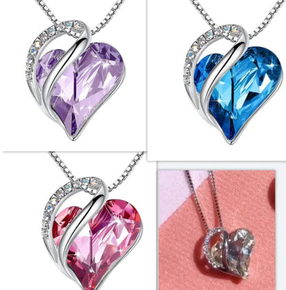 Sterling Silver Heart Charm WEM Support (www.WEM.support)