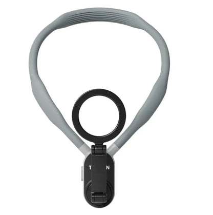 Silicone Phone Magnetic Neck Mount Quick Release Hold For Phone Magsafe Magnetic Suction Cell Phone Neck Hanging Bracket WEM Support (www.WEM.support)