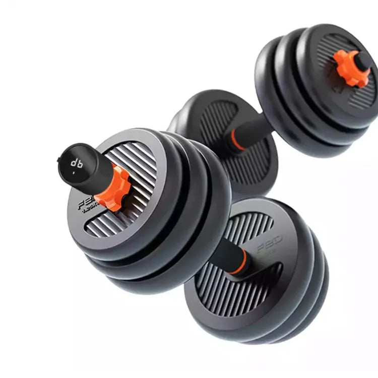 Men's Fitness Equipment Rubberized Dumbbell Household Kettlebell Removable Barbell WEM Support (www.WEM.support)