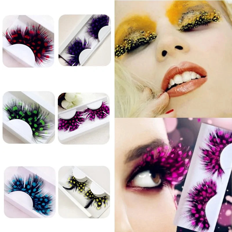 Vibrant Cosplay Eyelashes WEM Support (www.WEM.support)
