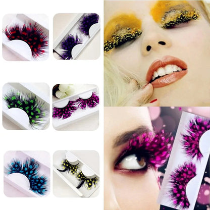 Vibrant Cosplay Eyelashes WEM Support (www.WEM.support)