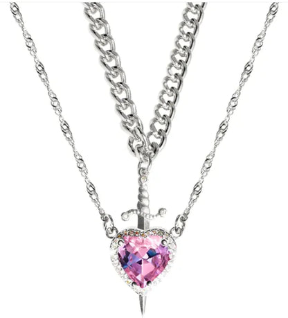 Two Color Couple Necklace WEM Support (www.WEM.support)