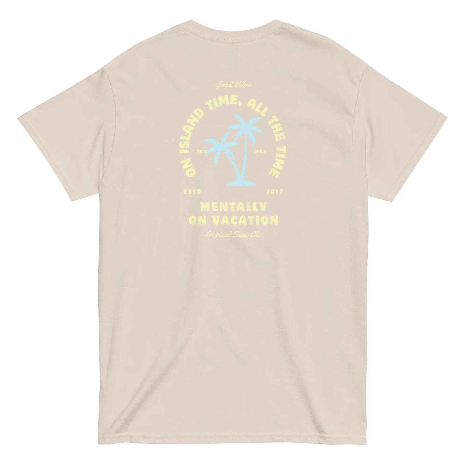 Men's Mental Beach Vacation classic tee WEM Support (www.WEM.support)