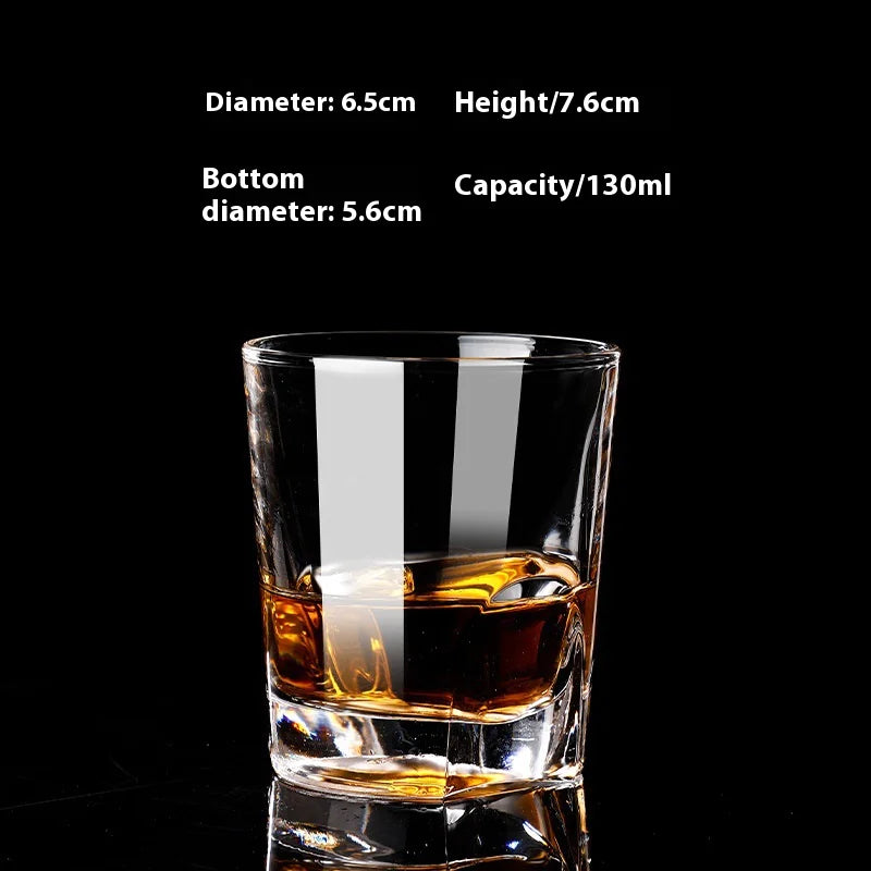 Crystal Whiskey Shot Glass Set WEM Support (www.WEM.support)