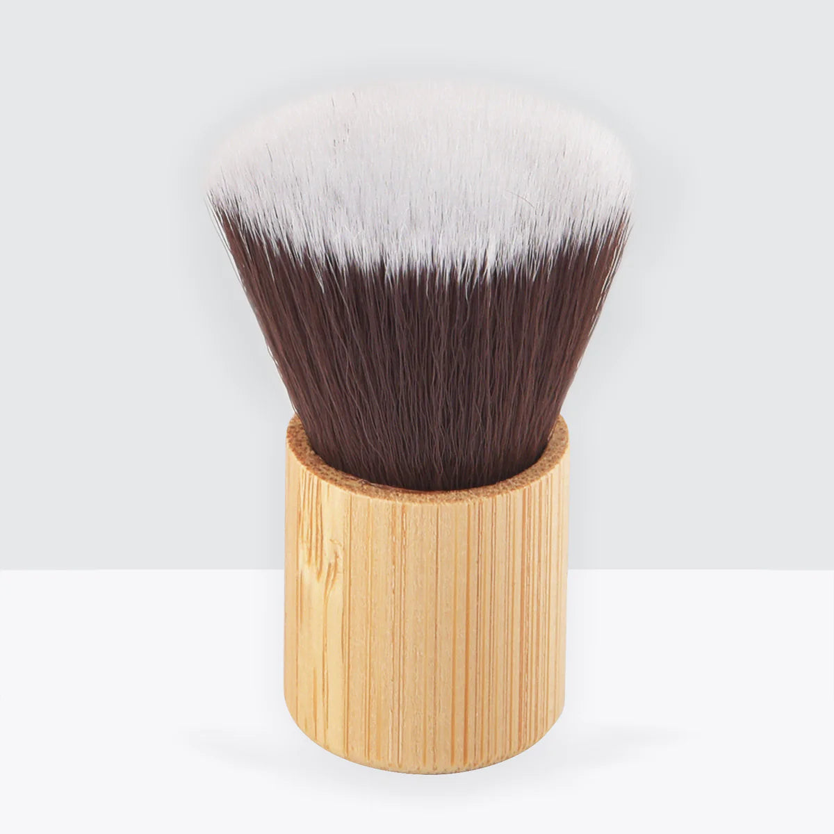 Women's Bamboo Handle Flat Makeup Brush WEM Support (www.WEM.support)