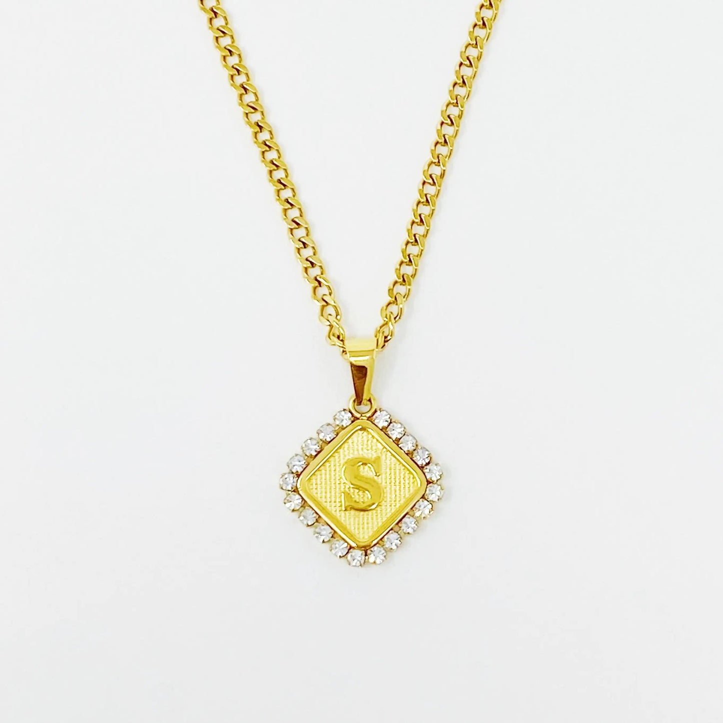 Aztec Delight Initial Necklace WEM Support (www.WEM.support)