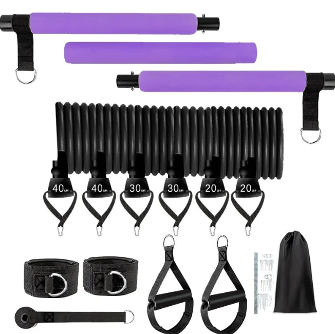 Women's Rope Stretch Fitness Stick 11-piece Set HejK.com