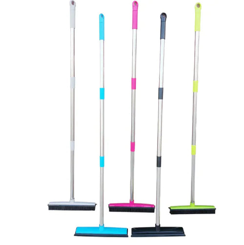 TriPole Dust & Carpet Scraper Broom WEM Support (www.WEM.support)