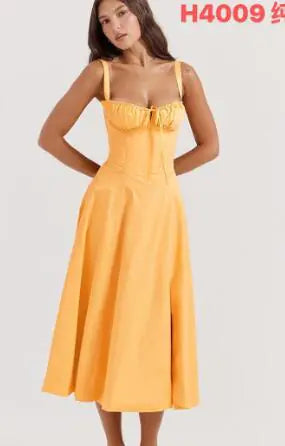 Vestido Elegante Parisino - Maxi Floral con Corsé HejK.com Marketplace LLC