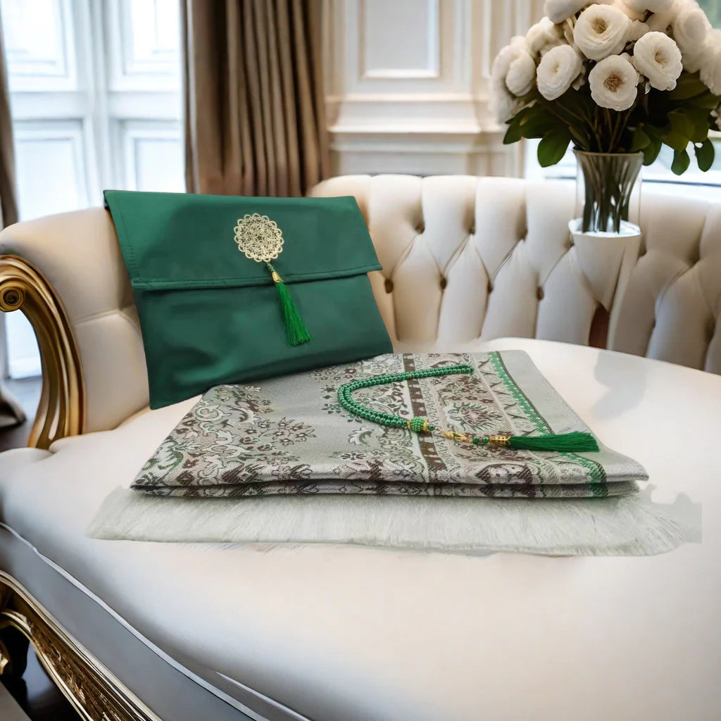 Muslim Prayer Mat Set HejK.com