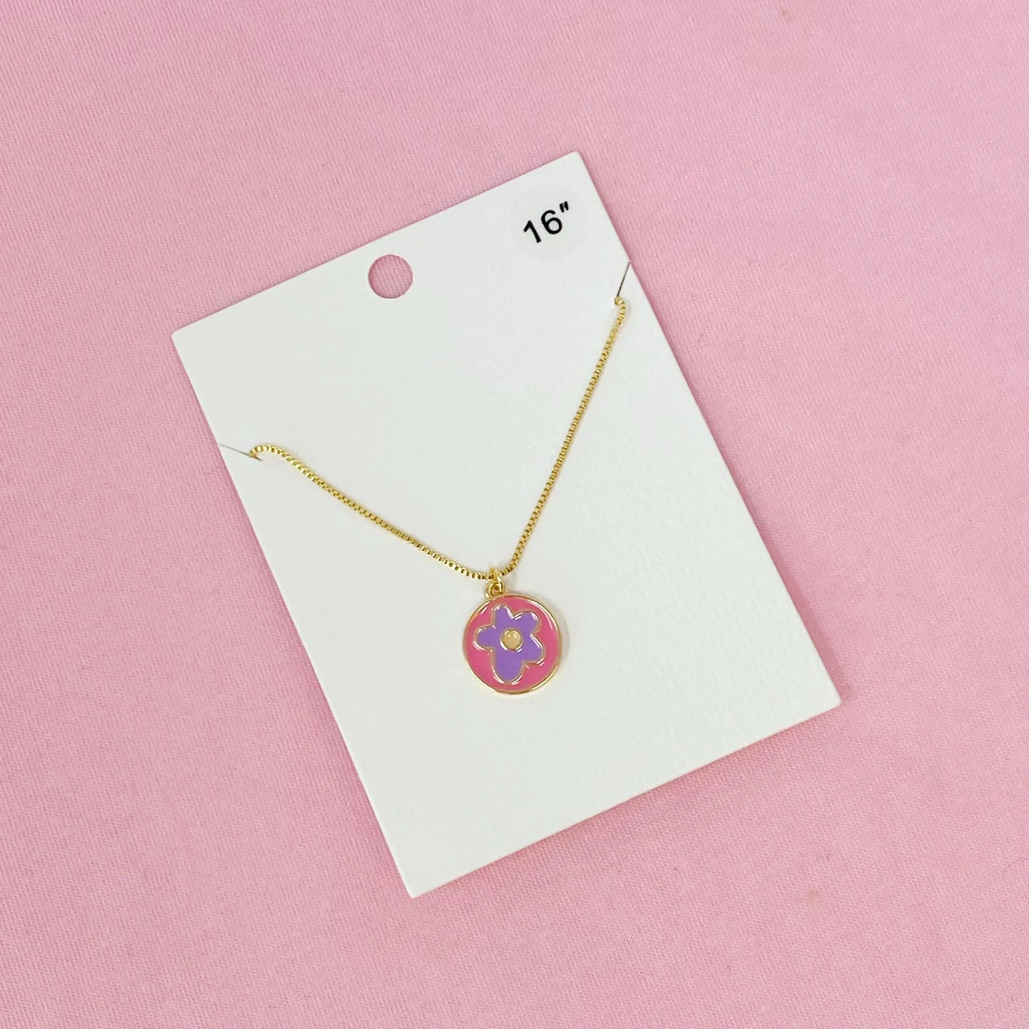 Flower Lover Necklace WEM Support (www.WEM.support)