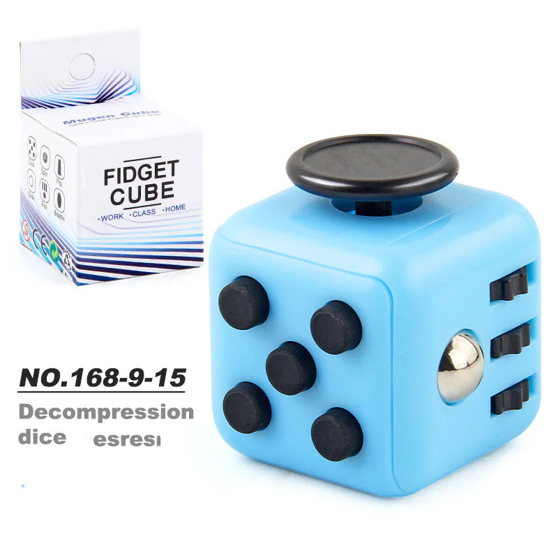 Cubo de Decompressão Fidget de 6 Lados