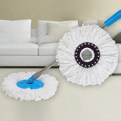 6 Pack Replacement Microfiber Mop Head Refill 360° Spin Easy Cleaning For Mop WEM Support (www.WEM.support)