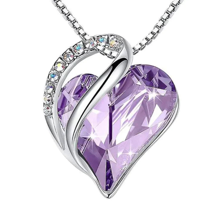 Sterling Silver Heart Charm WEM Support (www.WEM.support)