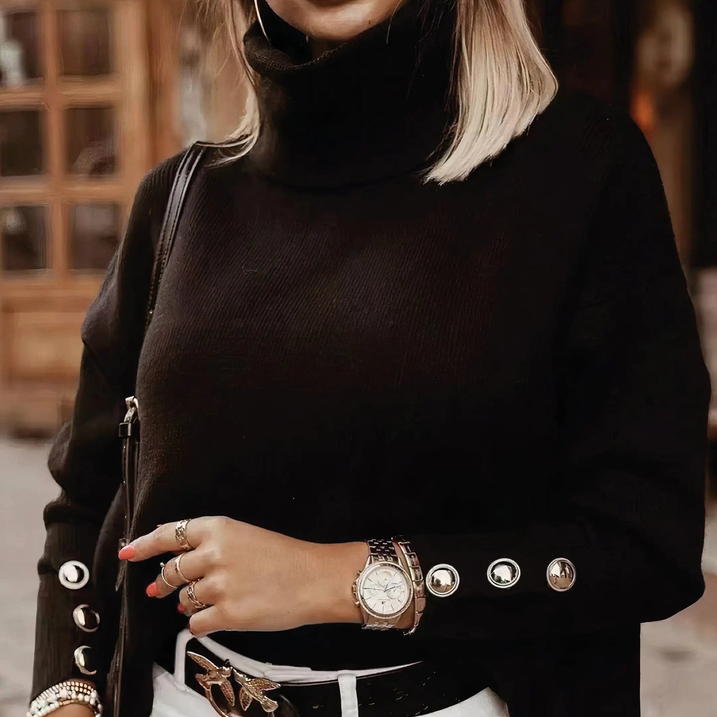 Winnie Turtleneck Sweater WEM Support (www.WEM.support)