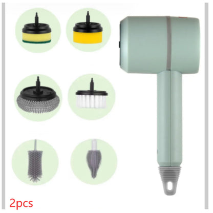 Electric Cleaning Brush Multifunctional Scouring Pad WEM Support (www.WEM.support)