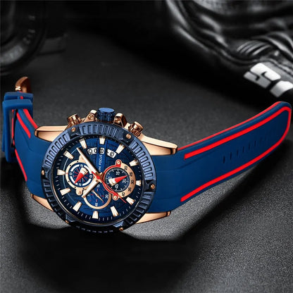 Luxurious Sport Wristwatch WEM Support (www.WEM.support)