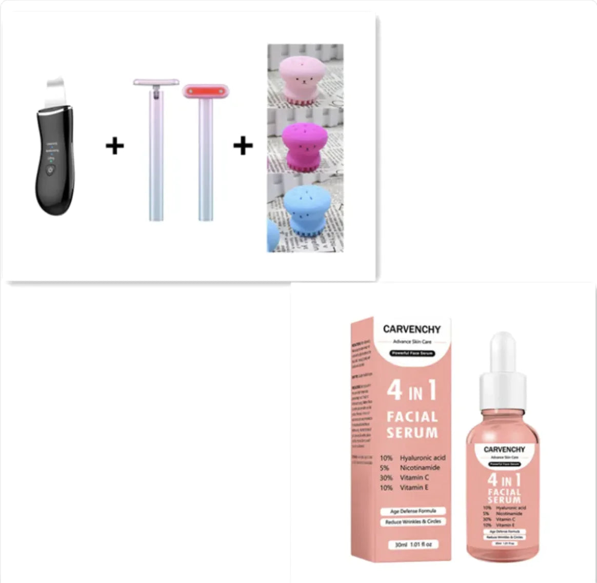 Beauty Eye Microcurrent Massager with Color Light & Iontophoresis WEM Support (www.WEM.support)