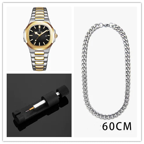 Waterproof Men's Quartz Watch WEM Support (www.WEM.support)