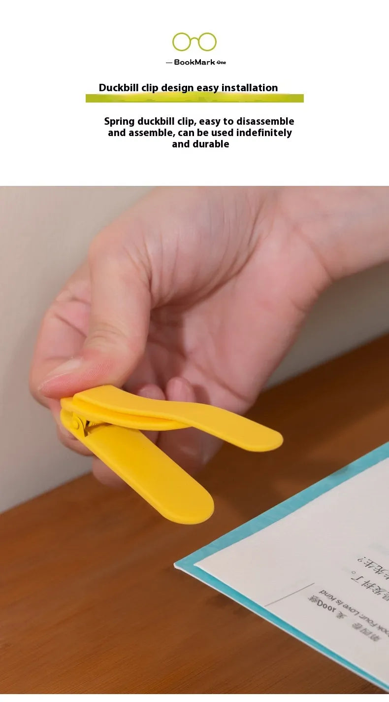 Silicone Simple Bookmark Holder Reading Tool