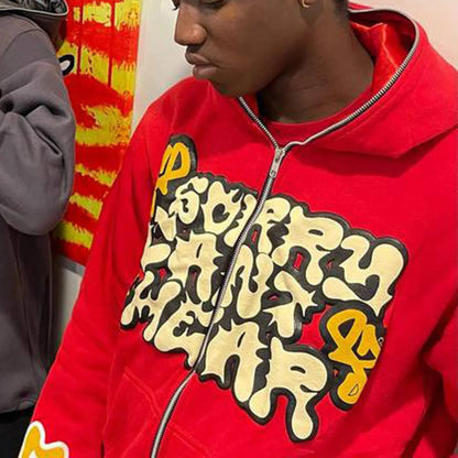 Goths Letter Unisex Hoodie WEM Support (www.WEM.support)