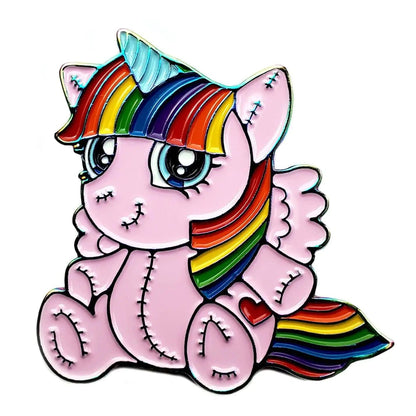 Plush Unicorn Pin WEM Support (www.WEM.support)