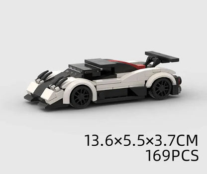 Kids Sports Car Building Set - Catch Cards