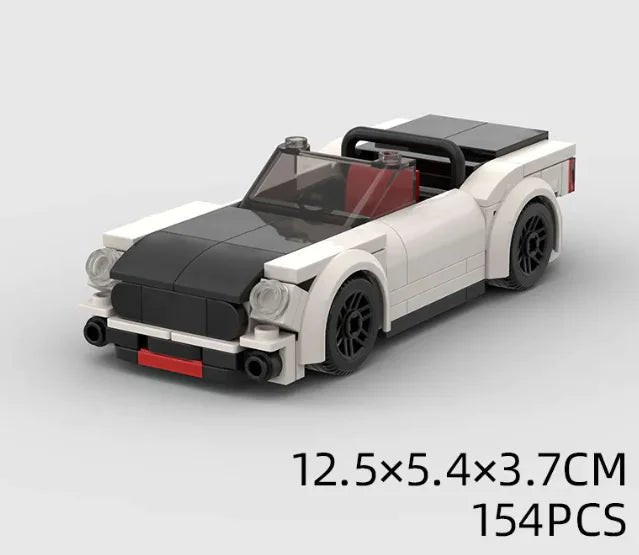 Kids Sports Car Building Set - Catch Cards