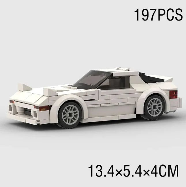 Kids Sports Car Building Set - Catch Cards