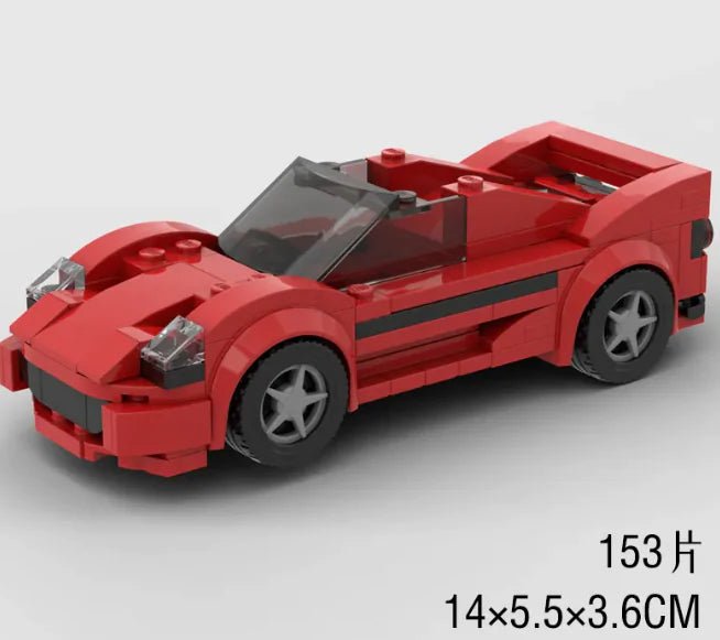 Kids Sports Car Building Set - Catch Cards