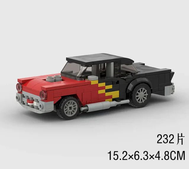 Kids Sports Car Building Set - Catch Cards