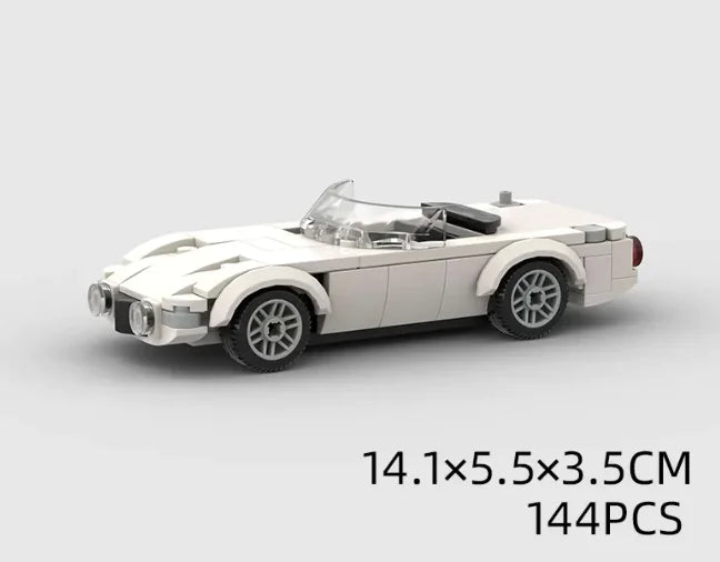 Kids Sports Car Building Set - Catch Cards