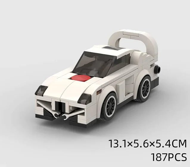 Kids Sports Car Building Set - Catch Cards