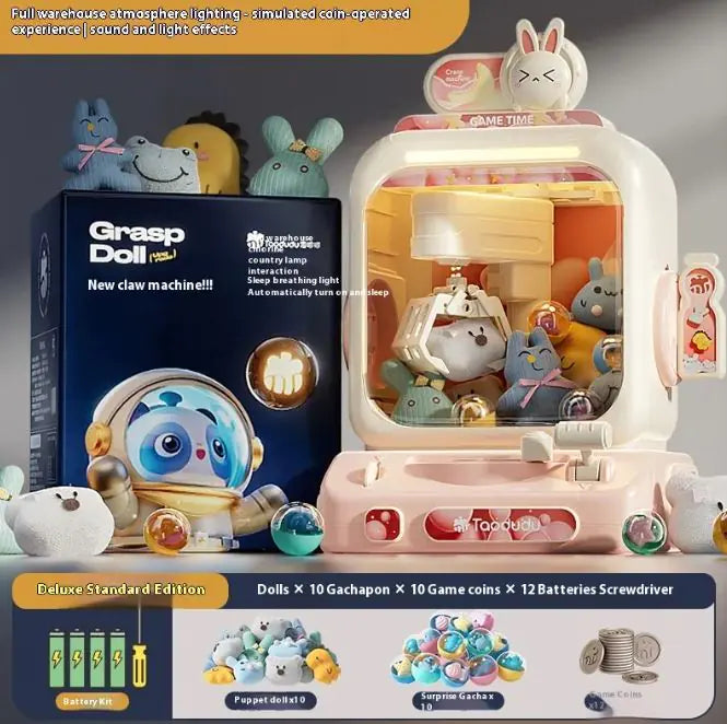 Children's Toy Clip Mini DIY Doll Machine WEM Support (www.WEM.support)