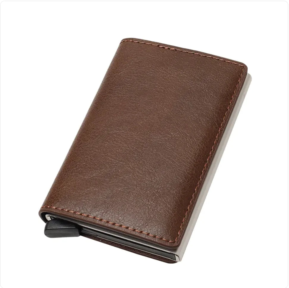 Auto-Flex Aluminum Alloy Card Holder Wallet WEM Support (www.WEM.support)