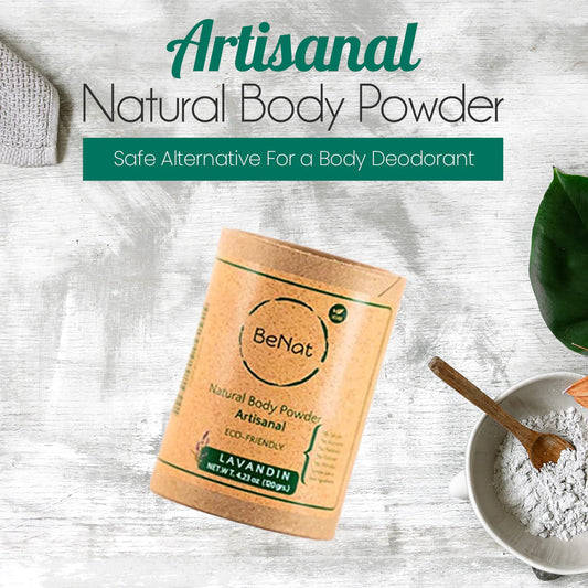 All-Natural Body Powder. Eco-Friendly. WEM Support (www.WEM.support)