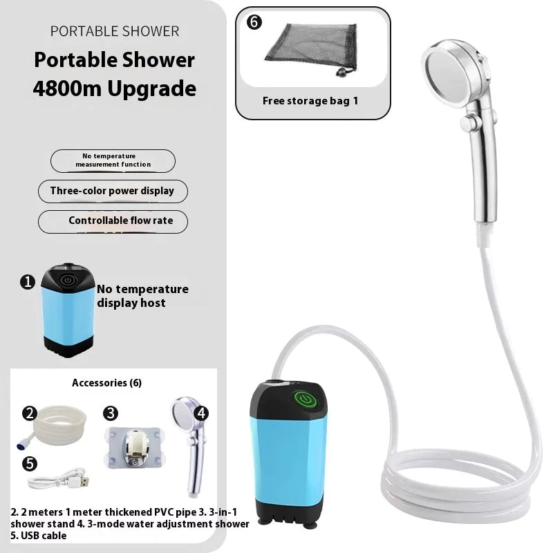 Portable Outdoor Shower WEM Support (www.WEM.support)