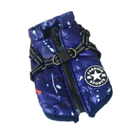 Dog Cotton Winter Vest WEM Support (www.WEM.support)