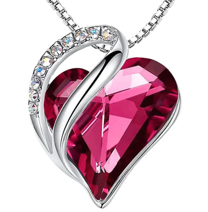 Sterling Silver Heart Charm WEM Support (www.WEM.support)