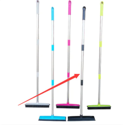 TriPole Dust & Carpet Scraper Broom WEM Support (www.WEM.support)