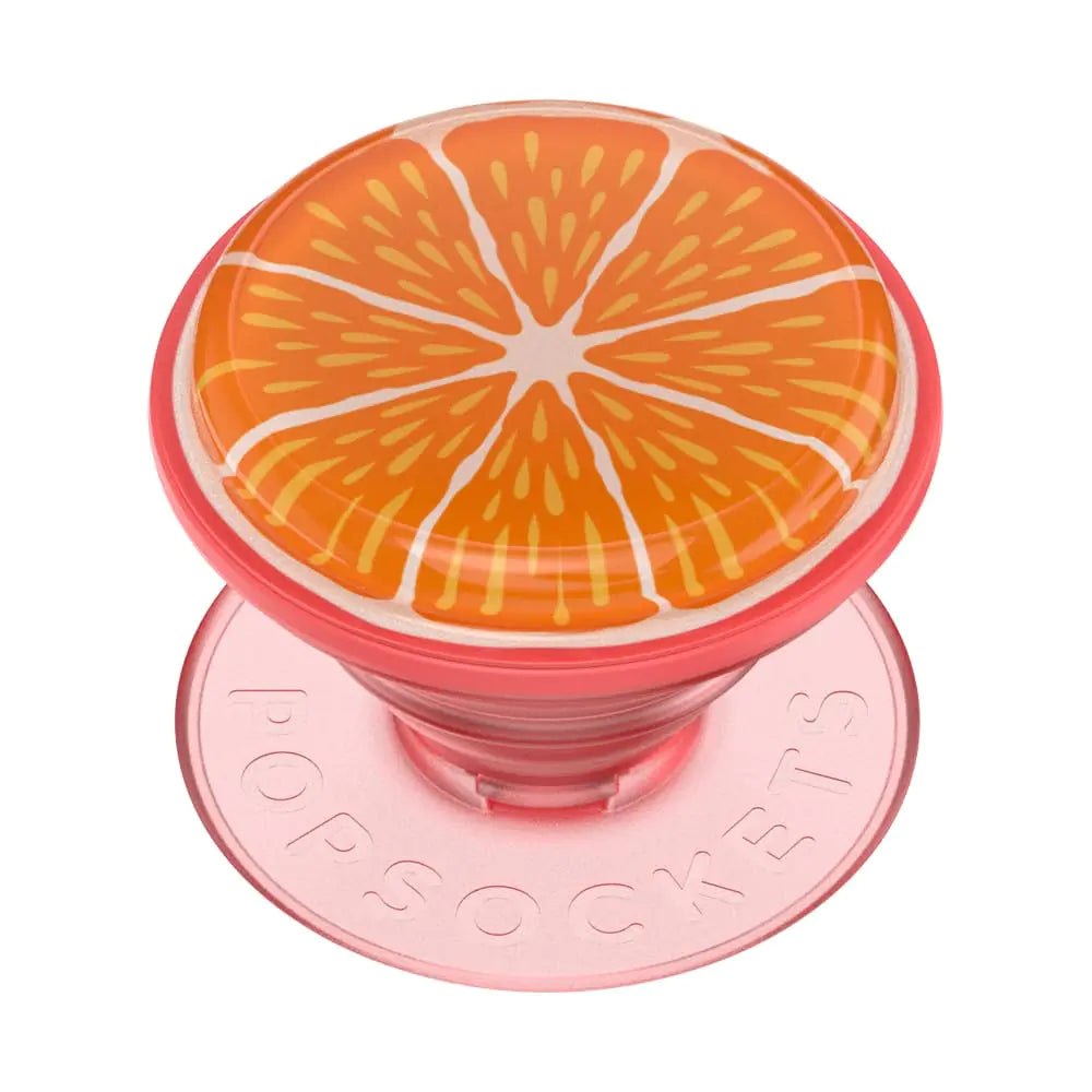 PopSockets Phone Grip with Expanding Kickstand, Fruit Pattern - Pink Lemonade