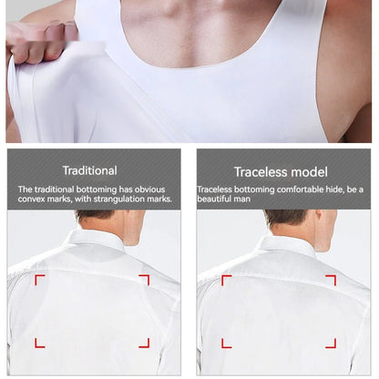 Men's Ice Silk Seamless Vest