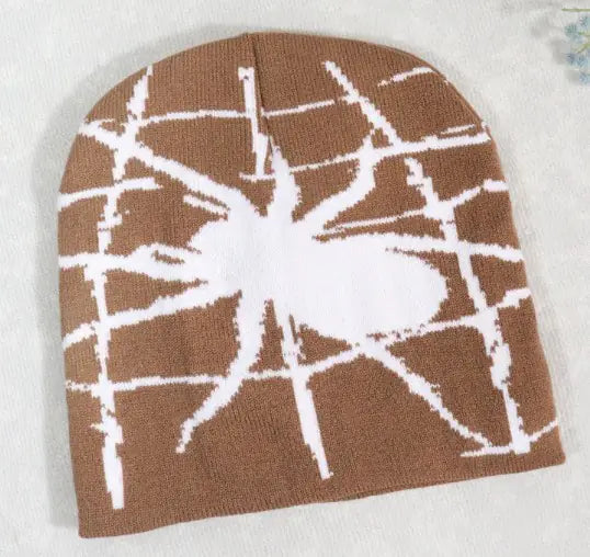 Spider Web Knitted Hat WEM Support (www.WEM.support)