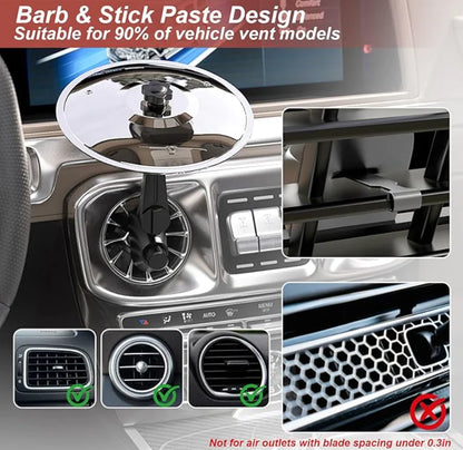 Mini Prato Decorativo para Ventilação do Carro